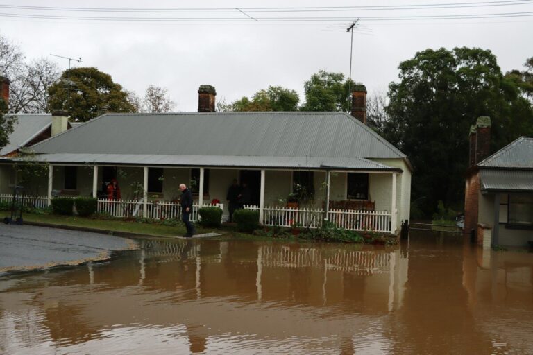 Flooded home